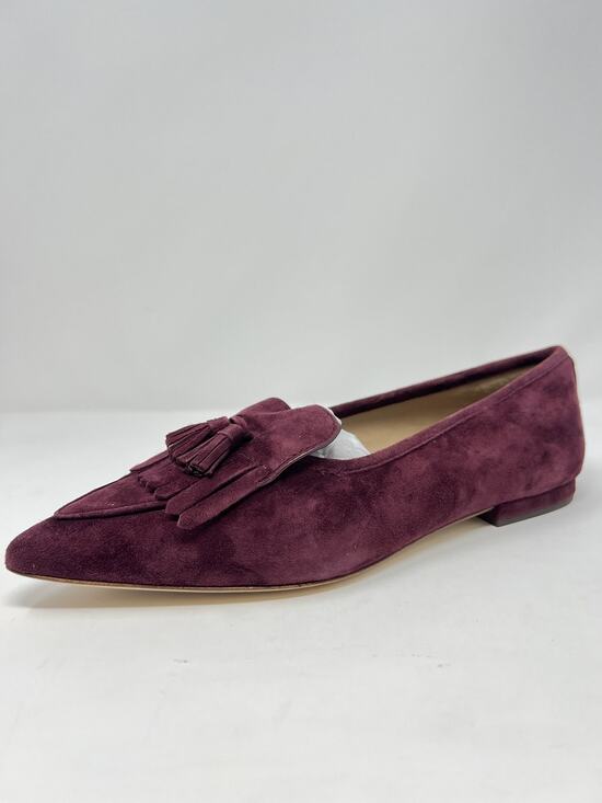 Lauren Ralph Lauren Shoes - Lauren Ralph Lauren Women's 8.5B Dark Garnet Red Suede Loafers